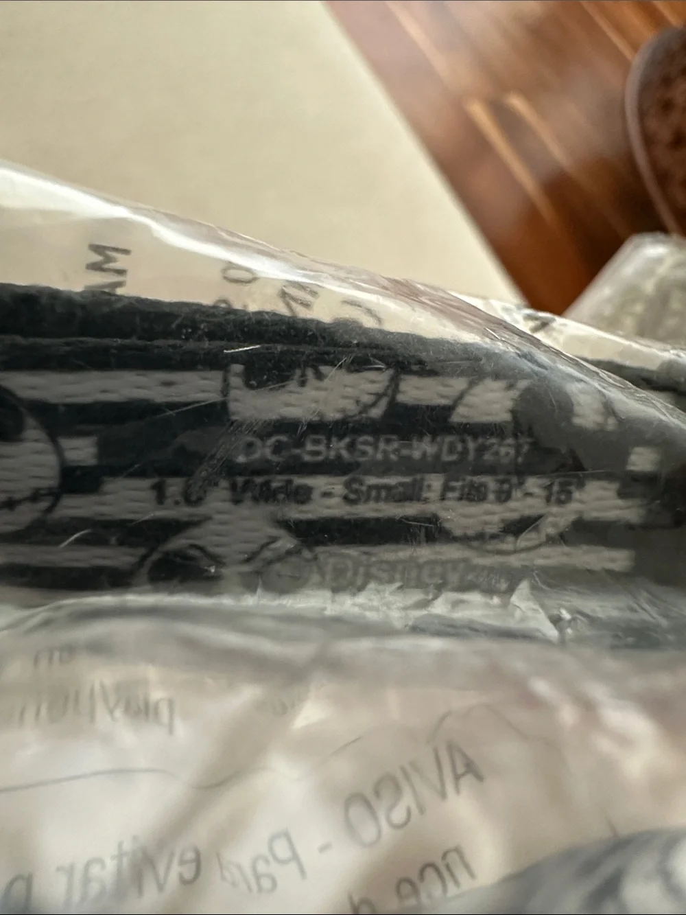 BUCKLE DOWN DOG COLLAR JACK SKELLINGTON NEW SMALL 1”